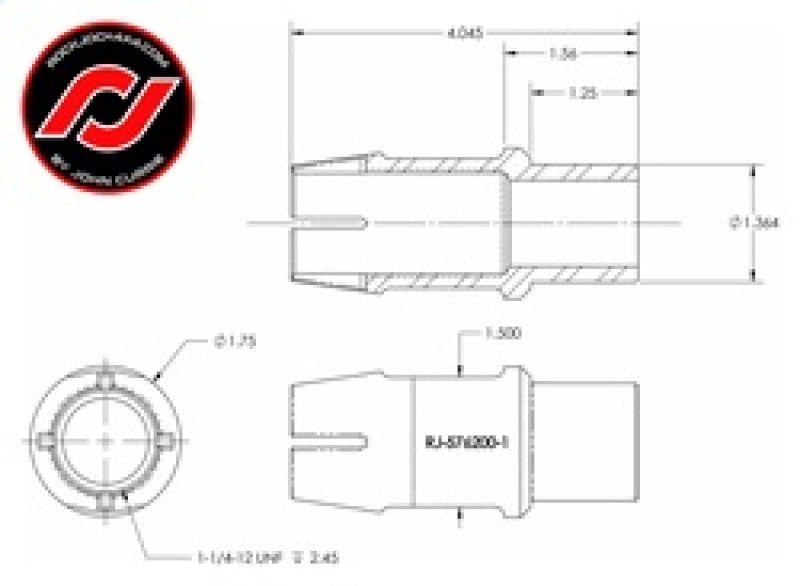 RockJock RockNut Kit (1 1/4in RH Thread)
