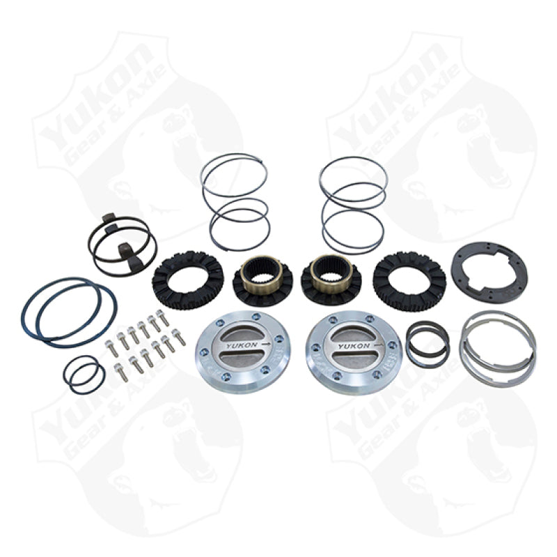 Yukon Gear & Axle YHC70008 Hardcore Locking Hub Set for 94-99 Dodge Dana 60 with Spin Free Kit