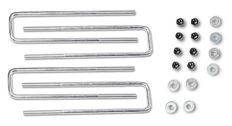 Tuff Country 37755 Rear Axle U-Bolts Contact Overloads 5.5in Blocks for 1994-2002 Dodge Ram 2500
