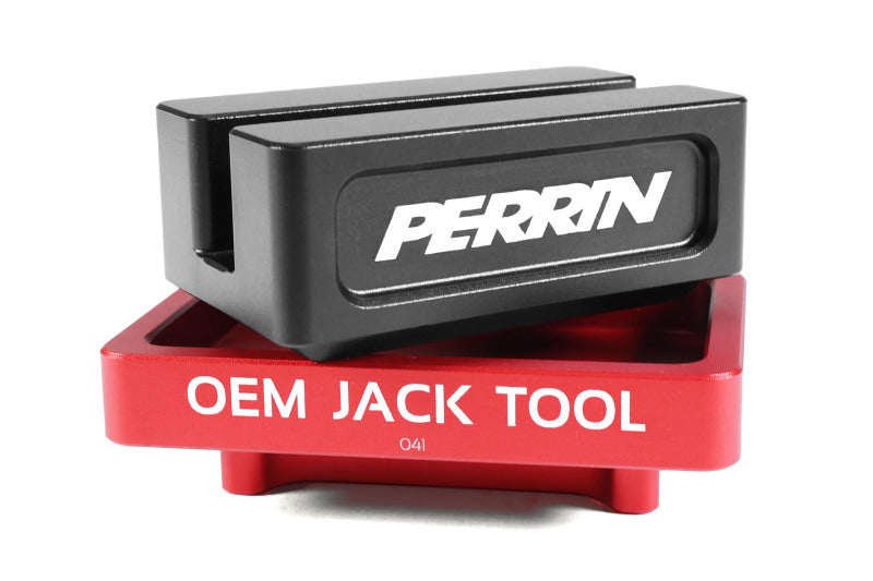 PERRIN 93-26 Subaru WRX/STI/Impreza/OBXT/LGT & 13-26 BRZ/GR86/Crosstrek Jack Pad Set (5pc) - Black