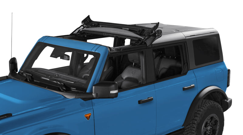 Bestop 21-26 Bronco Bronco Raptor 4-Door Sunrider For Hardtop (Black Diamond)