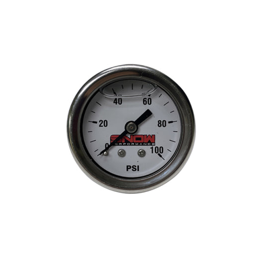 Snow Performance SNF-20010 0-100PSI Fuel Pressure Gauge (1/8in NPT)
