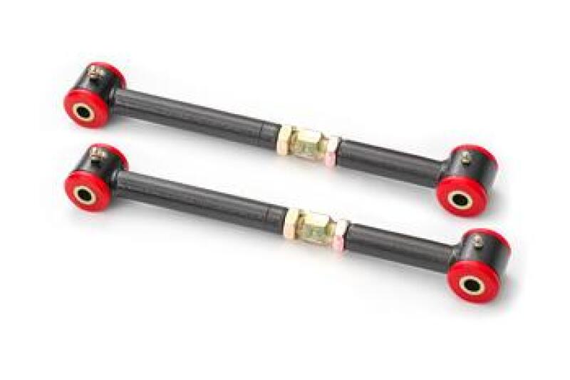 BMR 2008-2014 Cadillac CTS-V Rear Adjustable Toe Rod with Poly Bushings - Black