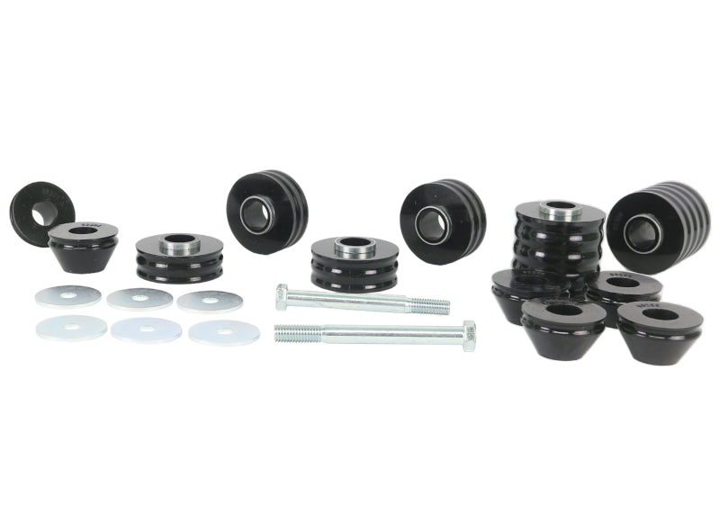 Whiteline W93491 Body Mount Bushing Kit for 1975-1980 Chevrolet C20, 1975-1980 Chevrolet C30, 1975-1980 Chevrolet K10 and More