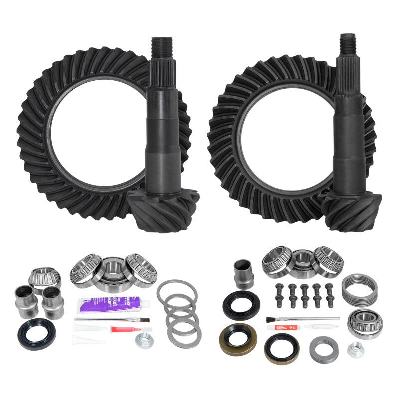 Yukon Gear & Axle YGKT001-488 Ring & Pinion Gear Kit Front & Rear for Toyota 8.4/7.5R Diff (with o Factory Locker) 4.88 Ratio