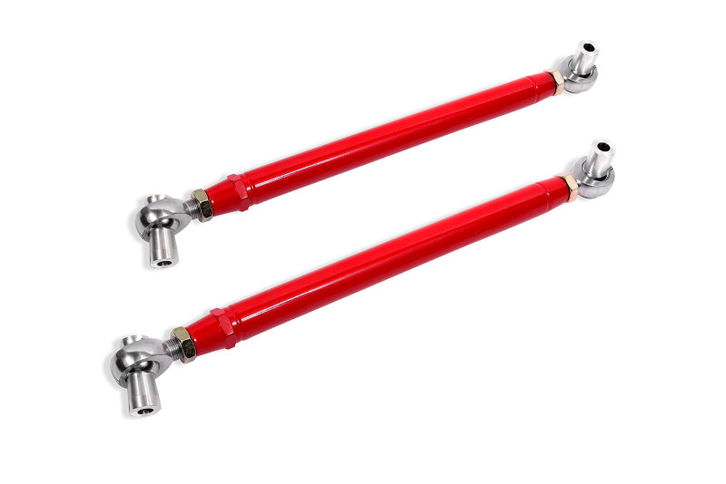 BMR 1982-2002 3rd Gen F-Body Double Adj. Chrome Moly Lower Control Arms with Rod Ends - Red