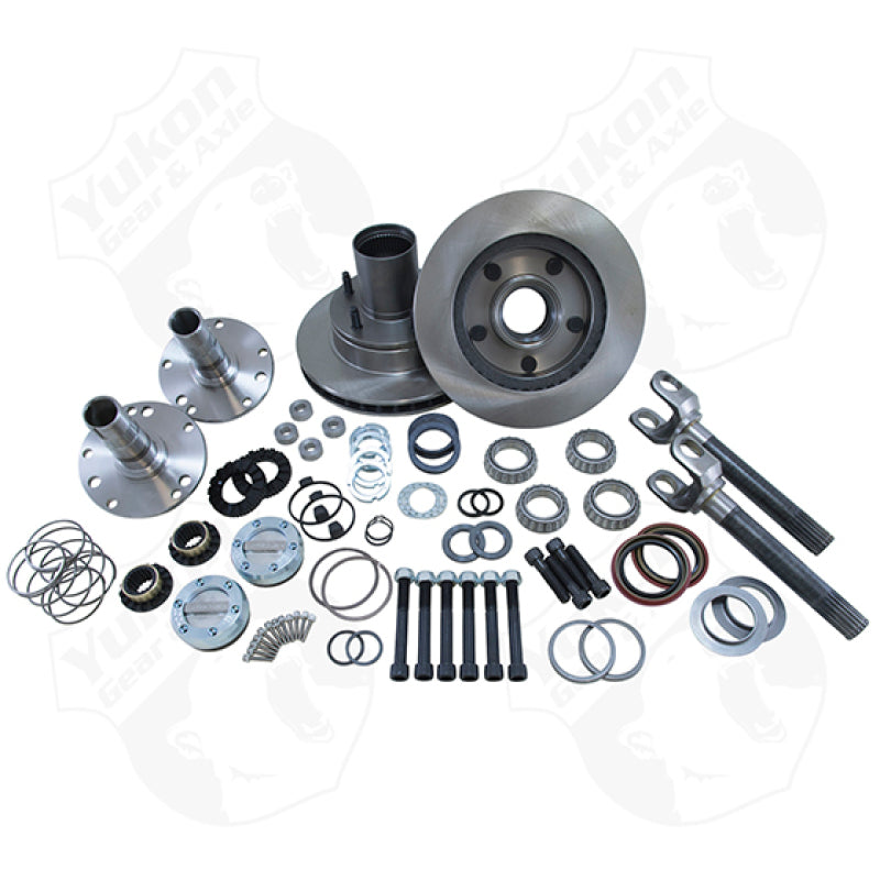 Yukon Gear & Axle YA WU-02 Spin Free Locking Hub Conversion Kit For Dana 44