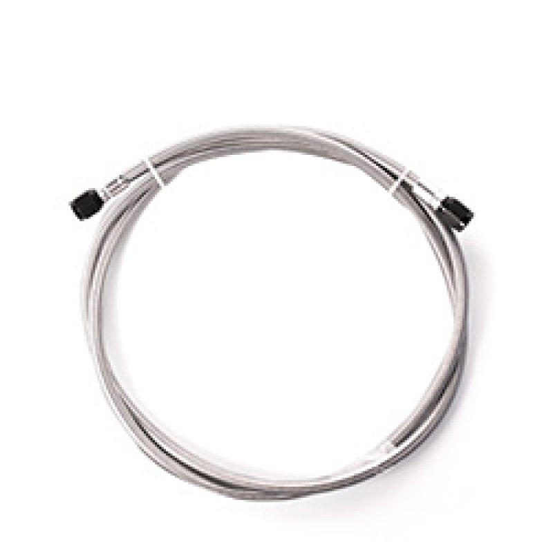 Snow Performance SNO-801-BRD 2ft SS Braided Line (Black) w/4AN Fittings