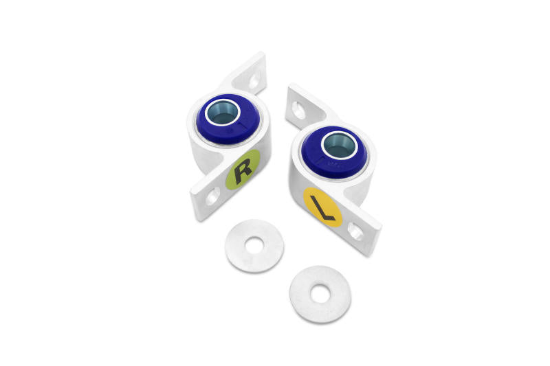 SuperPro Front Lower Control Arm - Geometry Optimized Rear Mounting Bracket & Bushing Set