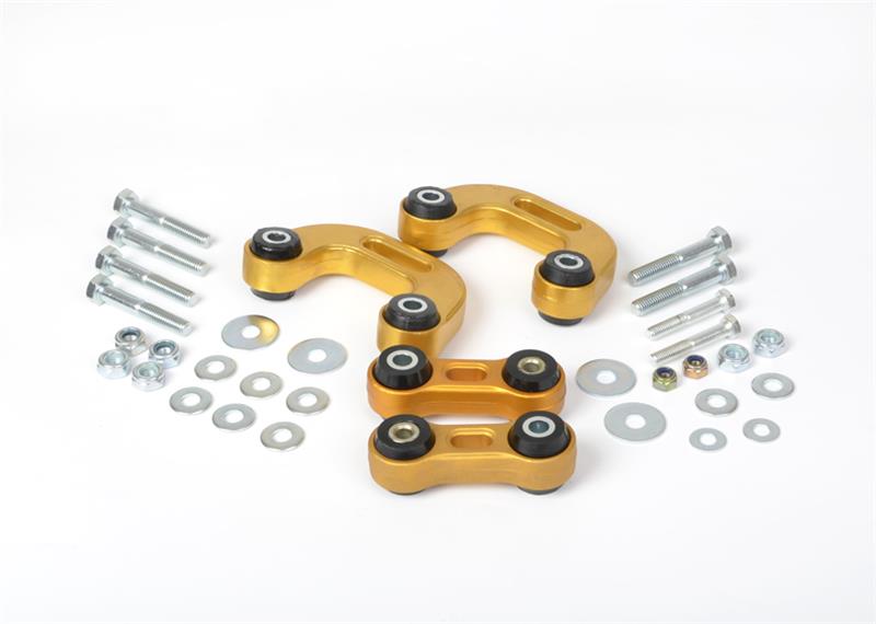 Whiteline KLC31 Front&Rear Sway Bar Link Conv Kit Extra Heavy Duty for 1993-2007 Subaru Impreza, 1992-1999 Subaru Legacy, 1998-2002 Subaru Forester and More