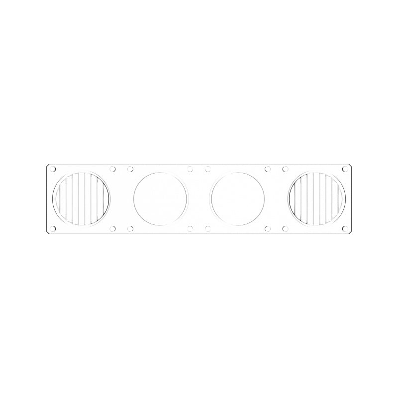KC HiLiTES FLEX ERA LED Clear Combo Beam Lens for Light Bars