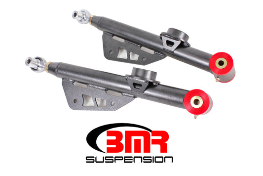 BMR 1999-2004 Mustang Single Adj. Lower Control Arms / Rod End (Polyurethane) - Black Hammertone