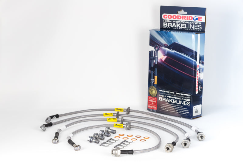 Goodridge 12-15 Chevrolet Camaro (ZL1 Only) Stainless Steel Brake Line Kit 12227