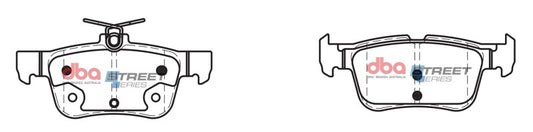 DBA 17-19 Ford Escape AWD Street Series Rear Brake Pads