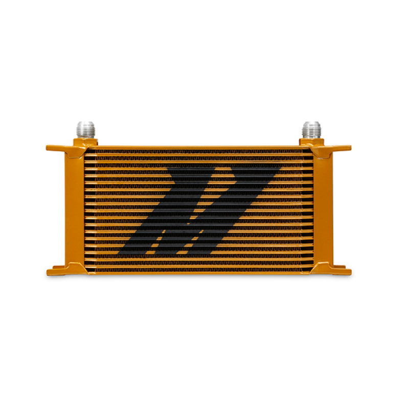 Mishimoto Universal 19 Row Oil Cooler - Gold - #MMOC-19G