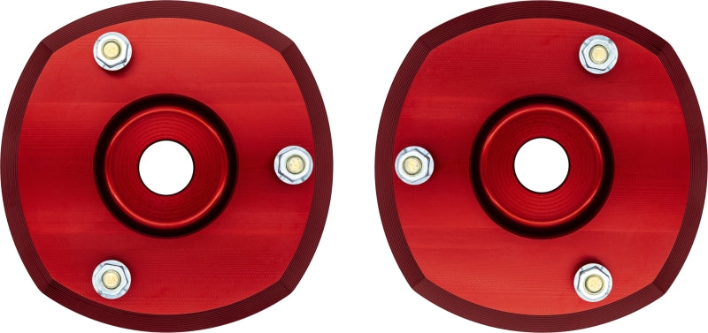 Camburg Engineering CAM-210109 Dominator Front Preload Spacer Kit 2 in Red for 2019-2025 Chevrolet Silverado 1500 / GMC Sierra 1500