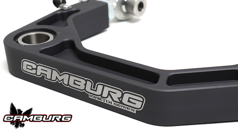 Camburg Engineering CAM-310184-GRY KINETIK Uniball UCA Gray for 2003-2023 Toyota Tacoma / 4Runner / FJ Cruiser