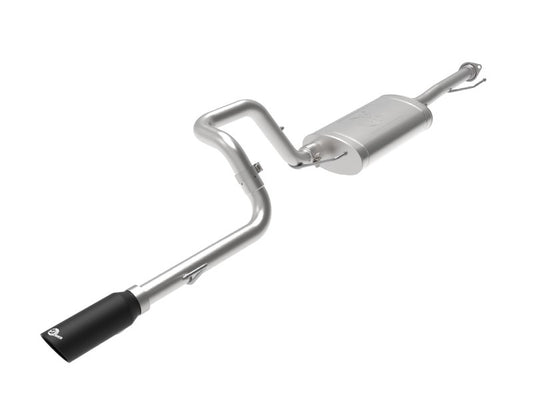 aFe MACHForce XP 2.5in 304-SS Exhaust Cat-Back w/ Black Tip 10-19 Toyota 4Runner V6-4.0L - #49-36040-1B