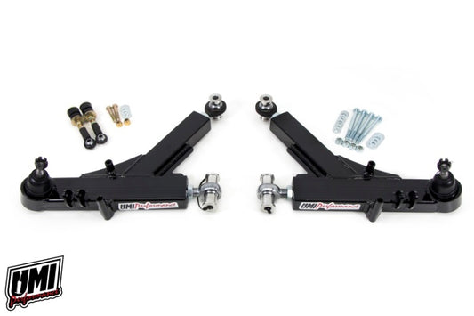 UMI Performance 2309-B Boxed Adjustable Lower A-Arms Rod Ends Black