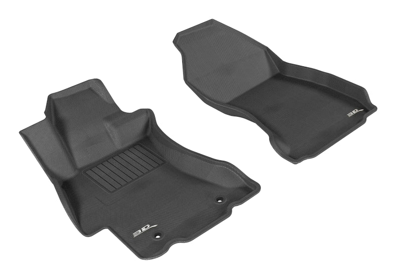 3D MAXpider Kagu Front Floor Mats for 2012-2019 Subaru Impreza +3 more