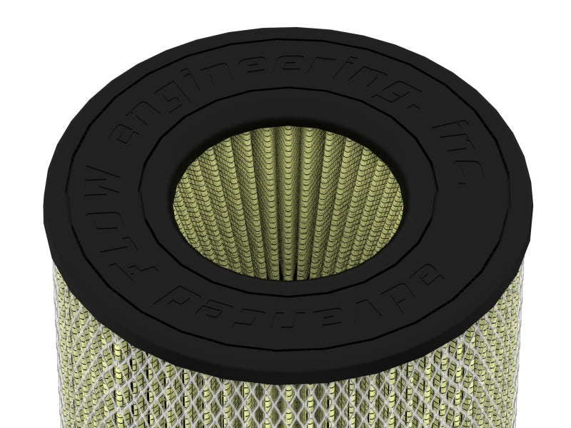 aFe Power Momentum Intake Replacement Air Filter w/Pro GUARD 7 Oiled Media - 6" Inlet, 9" Tall - #72-91059