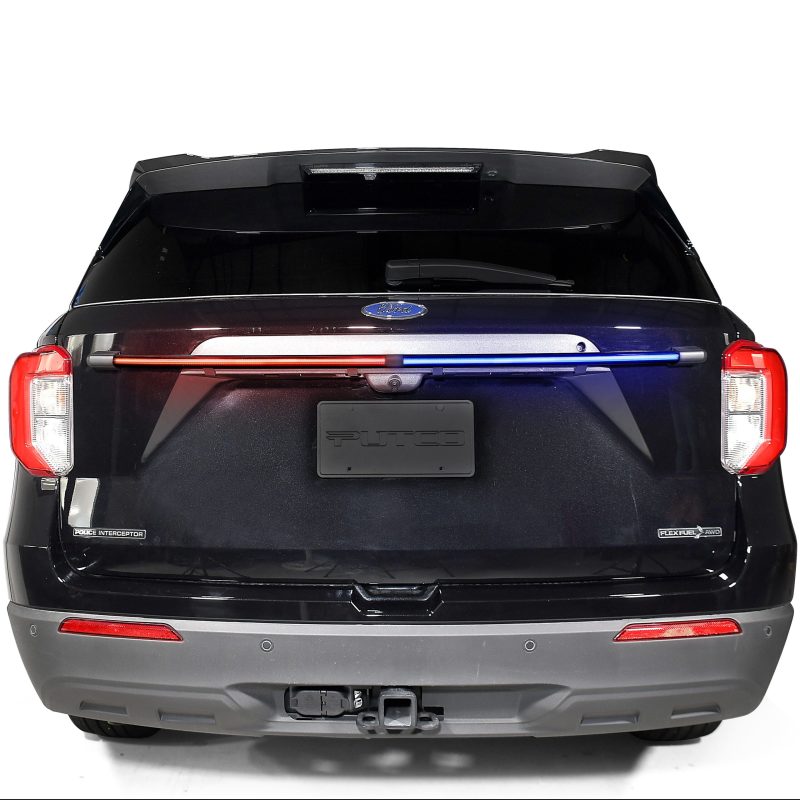 Putco for 36In Red / Blue with 64 Strobe Patterns & White Over-Ride Light Bars E-Blades