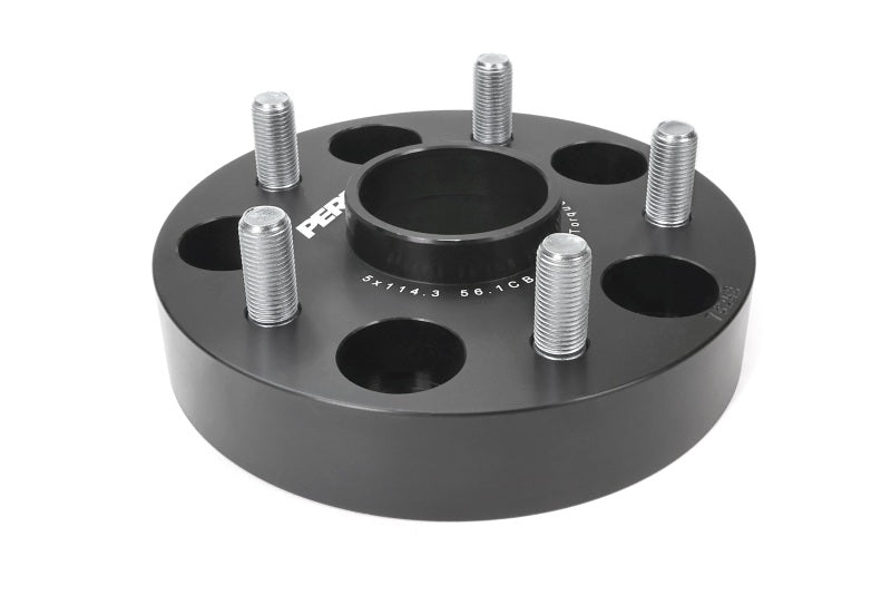 PERRIN Subaru 30mm Wheel Spacers 5x114.3 BP w/56mm Hub - Black