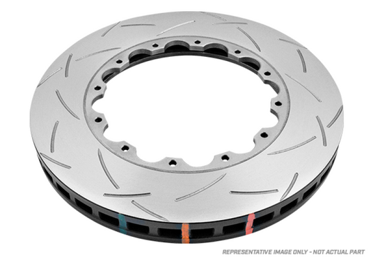 DBA 2020+ Chevrolet Corvette C8 Z51 Front Slotted 5000 Series Rotor w/ NAS Nuts