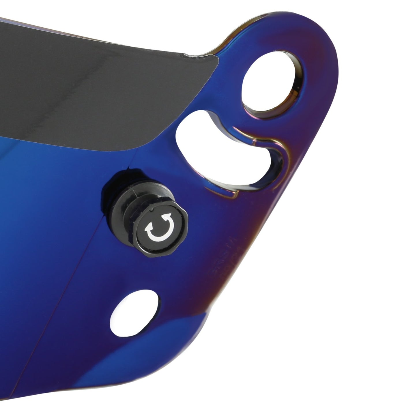 RaceQuip 204007 PRO Series Shield - Blue Iridium