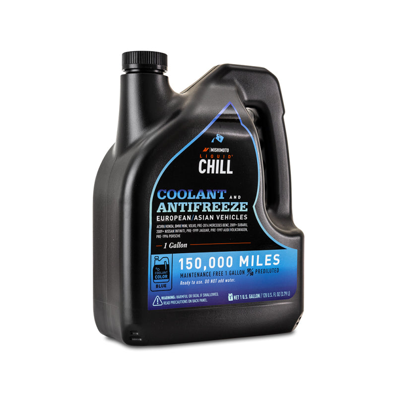 Mishimoto Liquid Chill EG Coolant, European/Asian Vehicles, Blue - #MMRA-LC-EG-BL