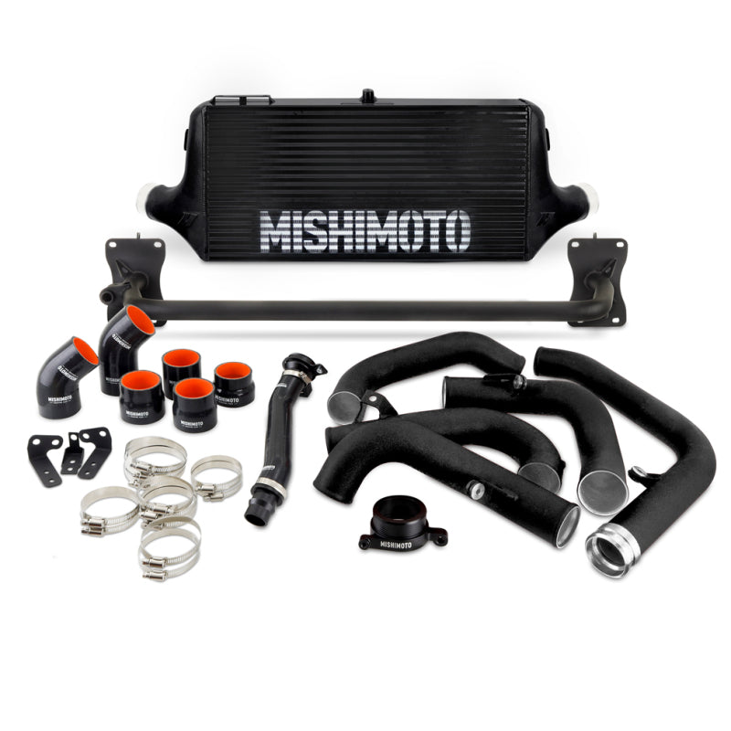 Mishimoto 2022+ WRX Front Mount Intercooler Kit BK Core MWBK Pipes - #MMINT-WRX-22BKBK