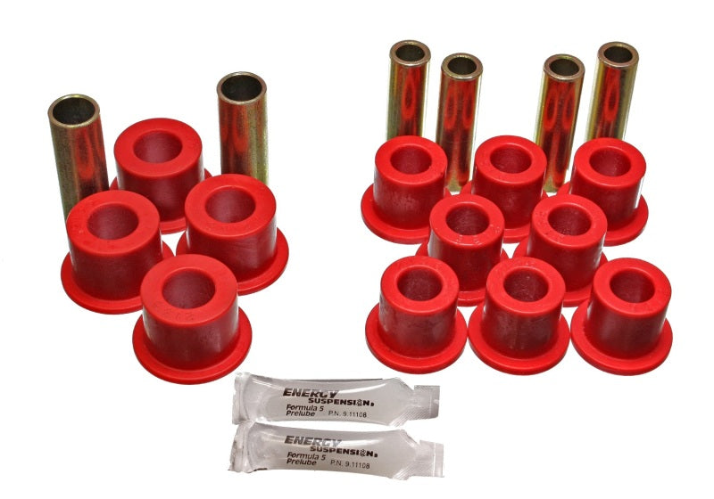 Energy Suspension 06 for 86-97 Nissan 720 Red Front Spring Bushing Set 7.2102R