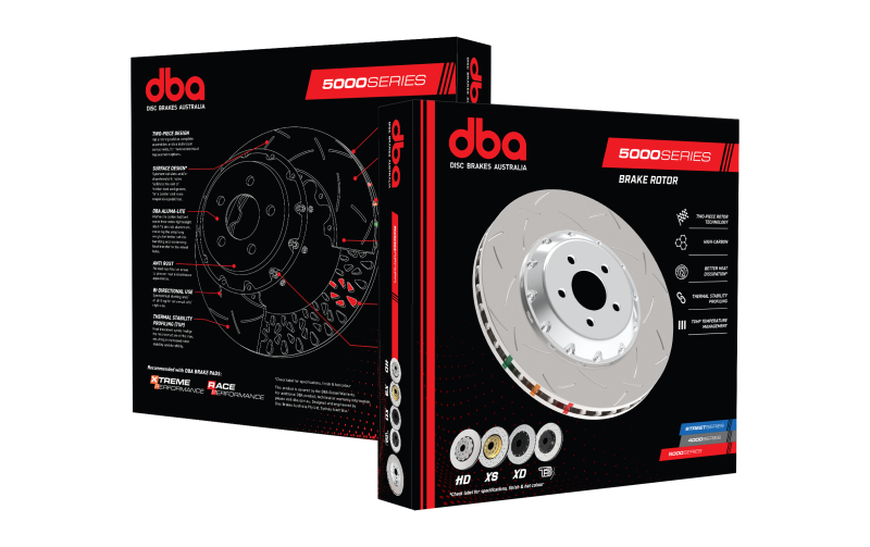DBA 5000 Series Slotted Brake Rotor T3 KP Brembo (80 - 09.5759.96 .97) Replacement Ring
