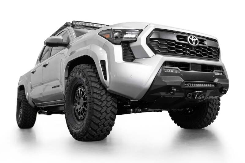 Addictive Desert Designs for 2024 Toyota Tacoma Stealth Center Mount Winch Front Bumper