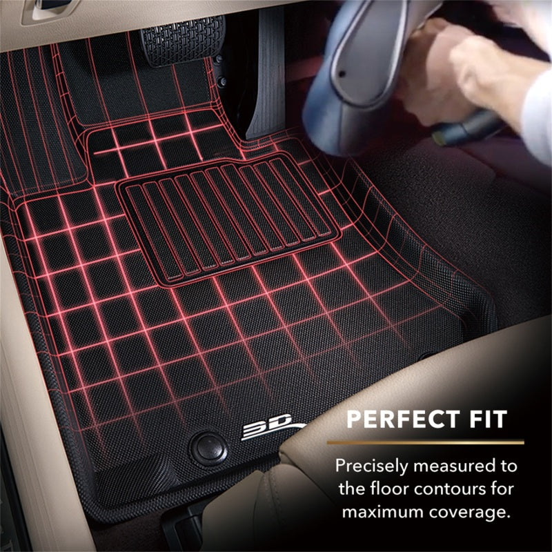3D MAXpider Kagu Rear Floor Mats for 2025-2026 Polestar 3