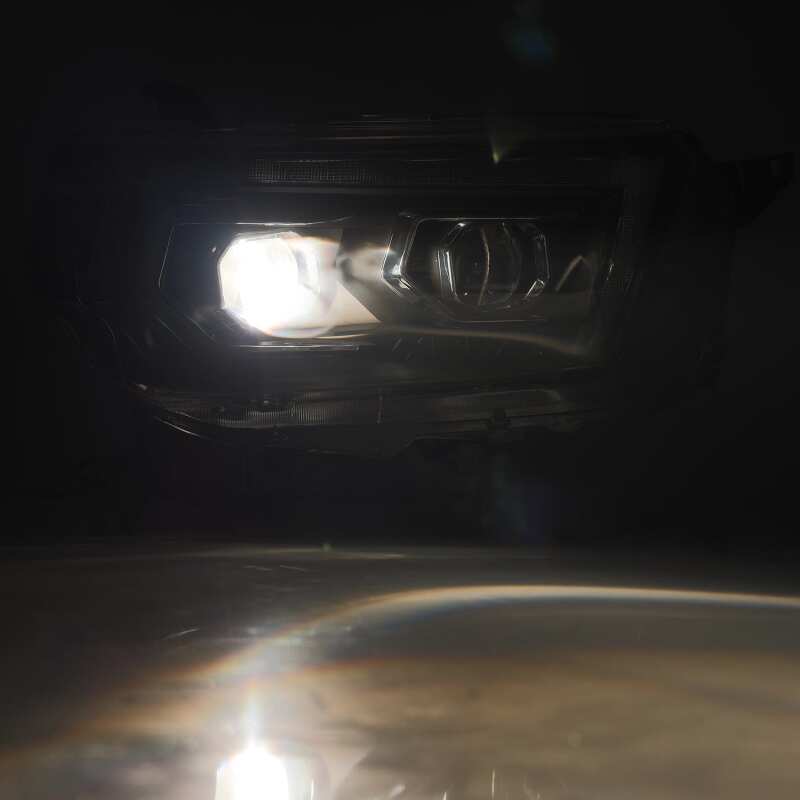 AlphaRex 880754 10-13 Toyota 4Runner PRO-Series Projector Headlights Plank Style Alpha Black w/Sequential Signal/DRL