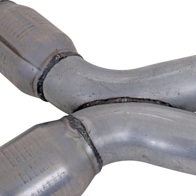BBK Performance 1786 Short Mid X-Pipe with Catalytic Converters (3 in) for Fox SN95 Ford Mustang Coyote Swap