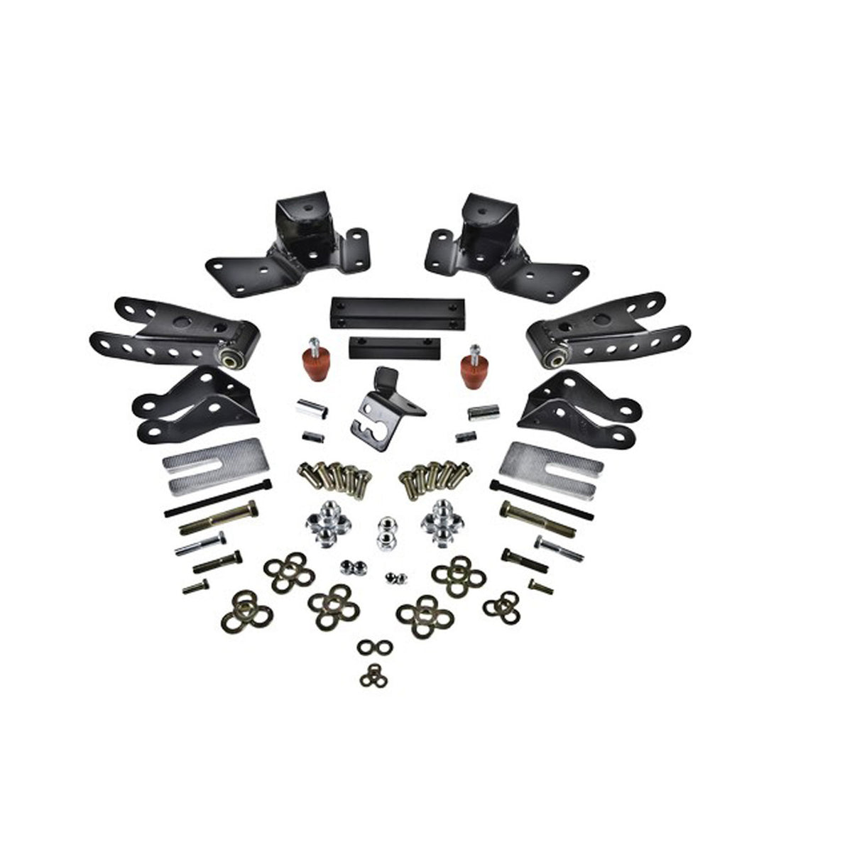 Belltech Shackle And Hanger Kit 1997-2000 for Chevrolet C2500/3500 Non dually 4in