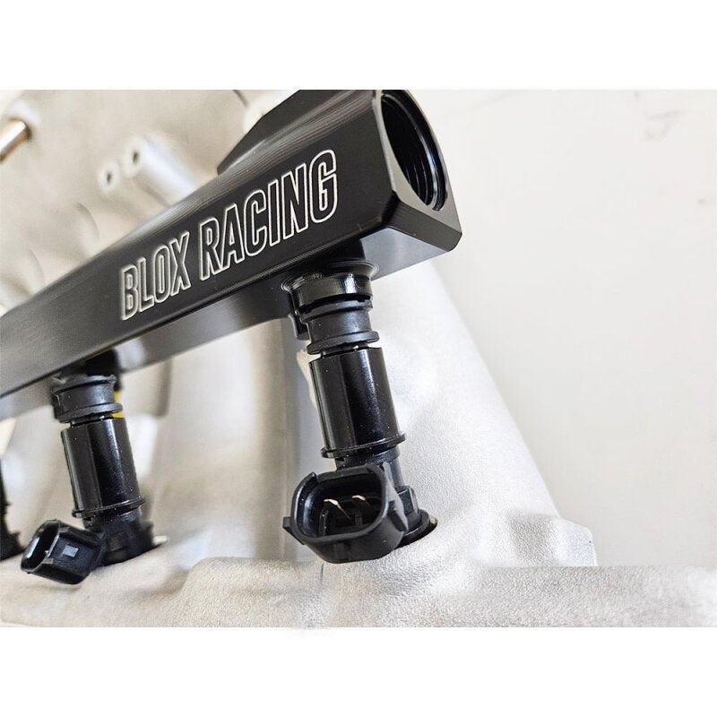 BLOX Racing Honda B-Series Xtreme Aluminum Fuel Rail - Black BXFU-00720-BK