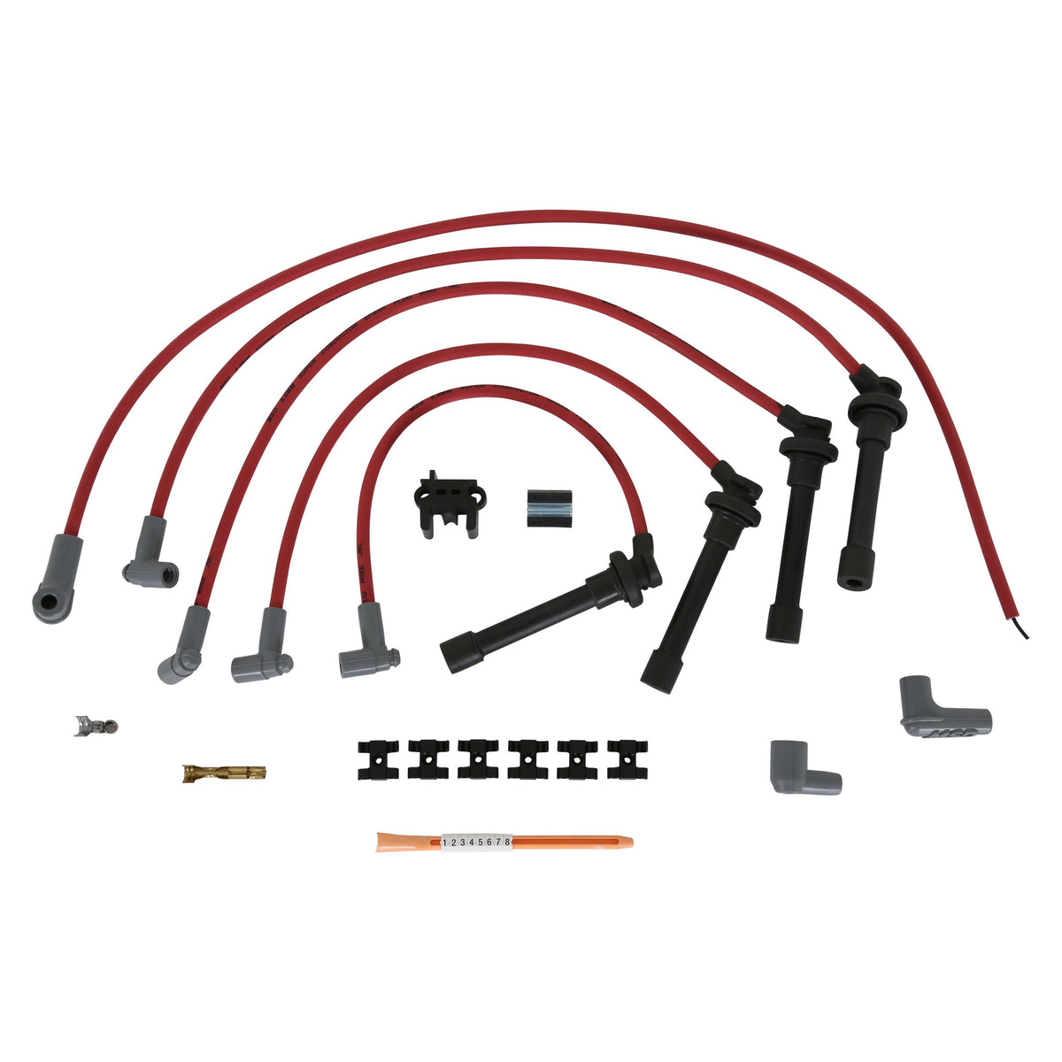 MSD 35359 Super Conductor Spark Plug Wire Set, for Honda Civic 1.6L '92-'00 w/Tower Cap