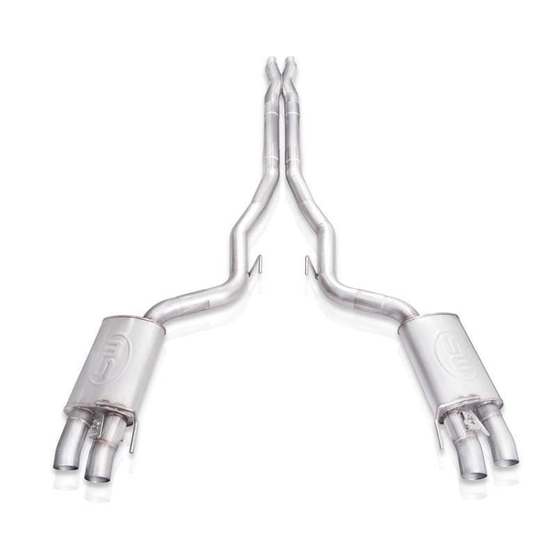 Stainless Works for 2015-2020 Ford Mustang Shelby GT350 Redline X-Pipe Catback Exhaust with Valves