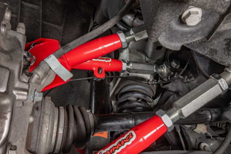 UMI Performance 2554-R Suspension Control Arm Red for 2016-2024 Chevrolet Camaro