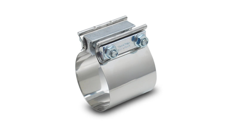 Vibrant Easy Seal SS Exh Sleeve Butt Joint Clamp for 3in O.D. Tubing also 3in