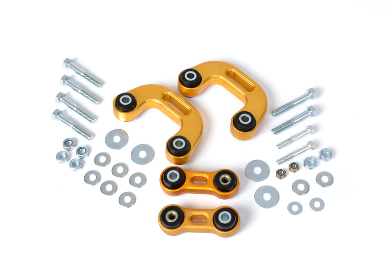 Whiteline KLC31 Front&Rear Sway Bar Link Conv Kit Extra Heavy Duty for 1993-2007 Subaru Impreza, 1992-1999 Subaru Legacy, 1998-2002 Subaru Forester and More