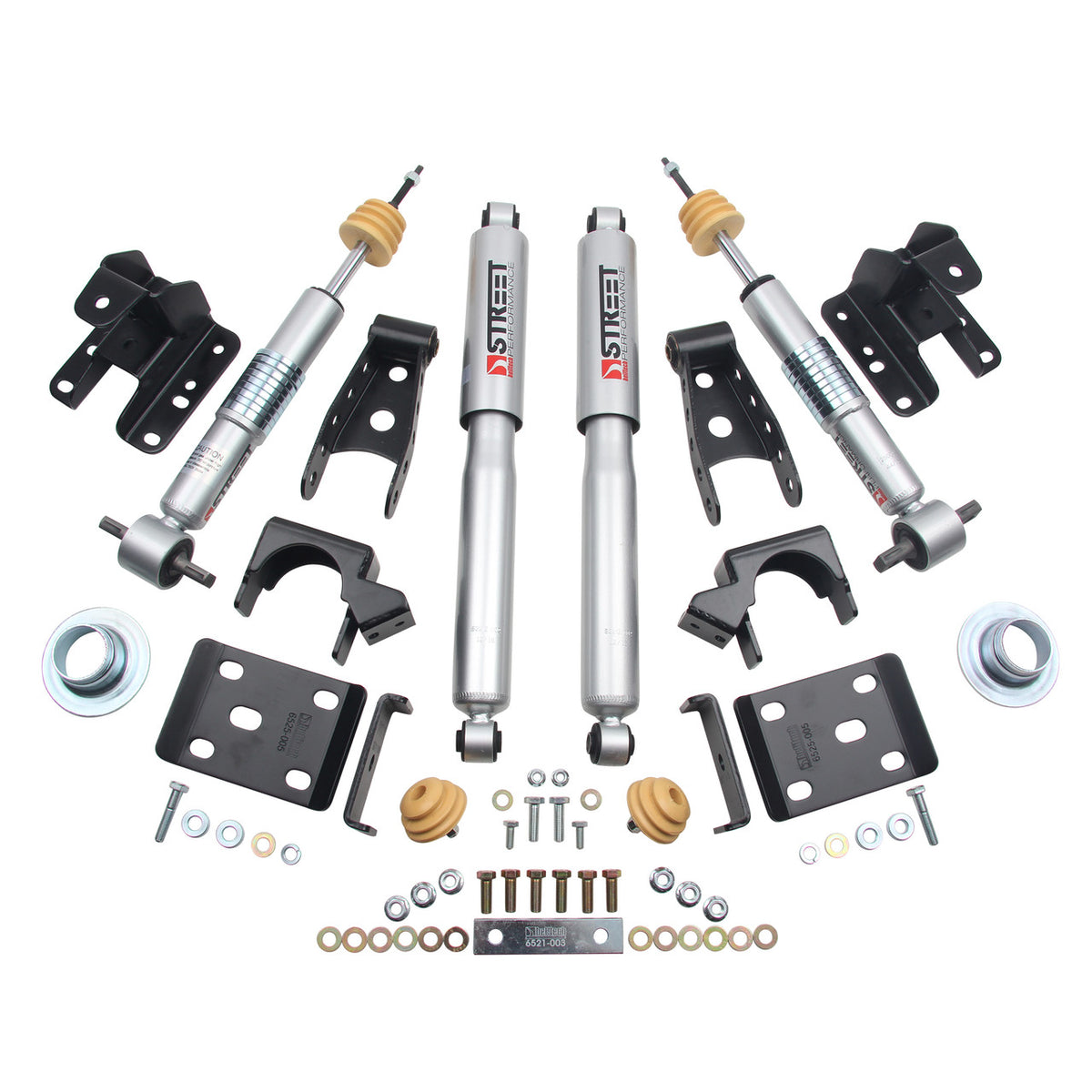 Belltech Lowering Kit 2014-2017 for GM Silverado/Sierra 1in to - with SP Shocks