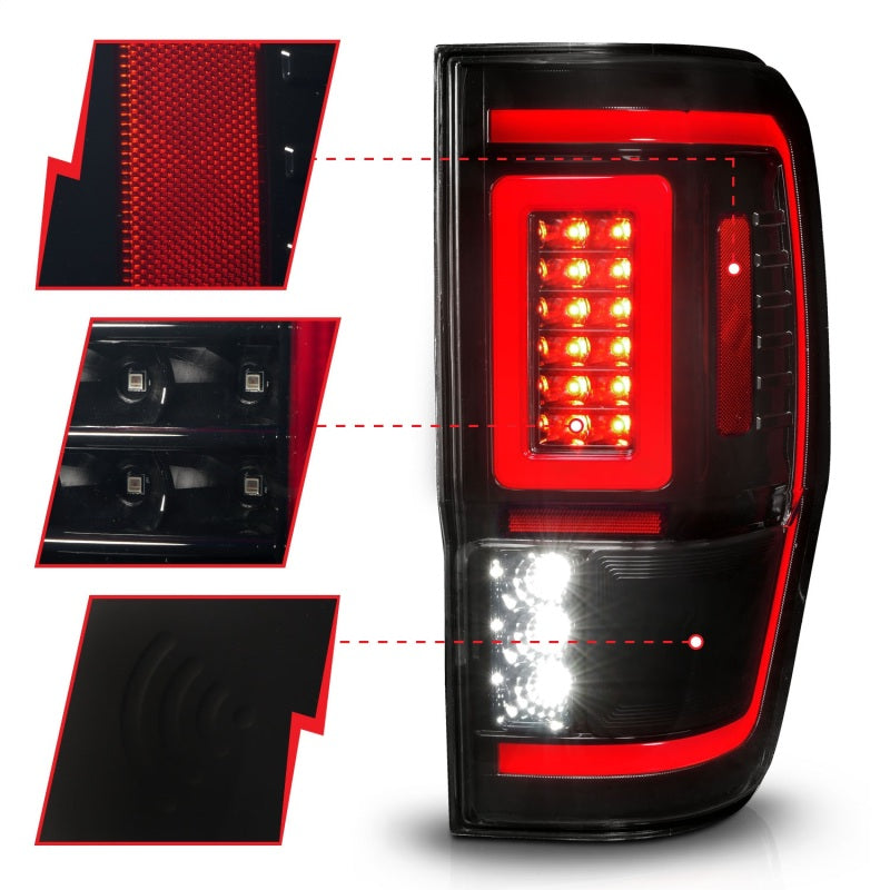 ANZO 2019-2023 Ford Ranger LED Taillights