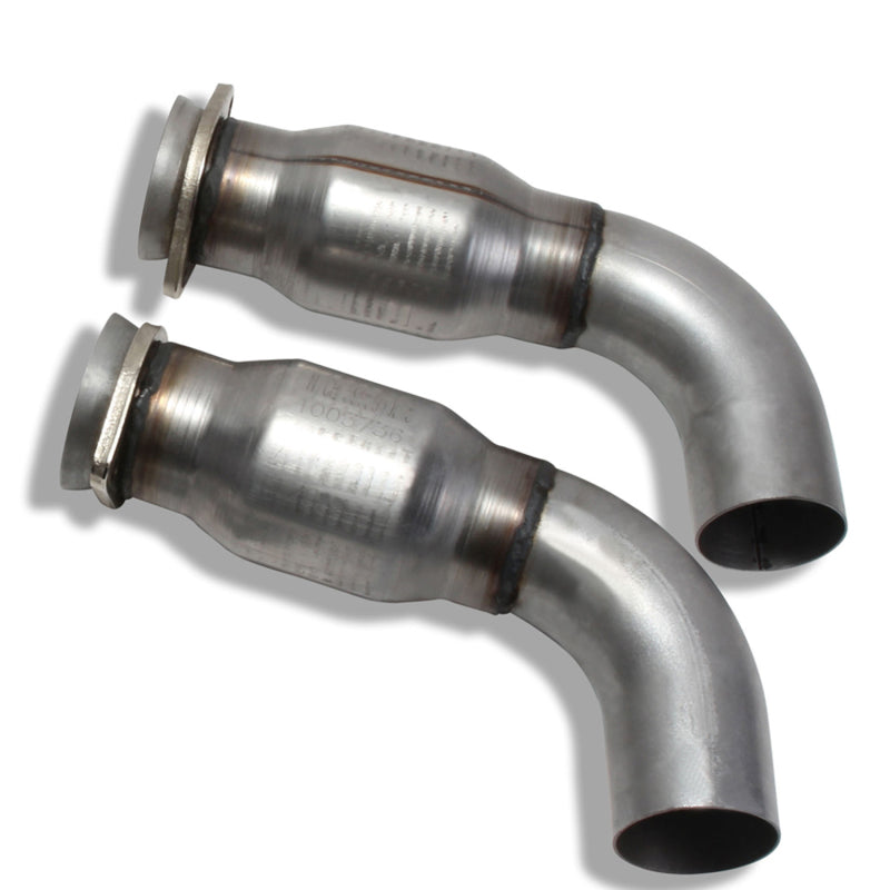 BBK Performance 16481 High Flow Mid Pipe with Catalytic Converters (3 in) for 2006-2023 Dodge Challenger / Charger (6.1L / 6.4L Hemi / 6.2L Supercharged Hemi)