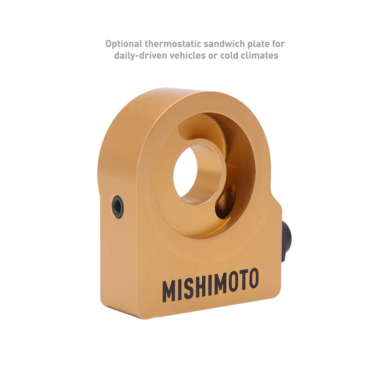 Mishimoto 22+ Subaru BRZ/Toyota GR86 Oil Cooler Kit Thermostatic - Black - #MMOC-BRZ-22TBK