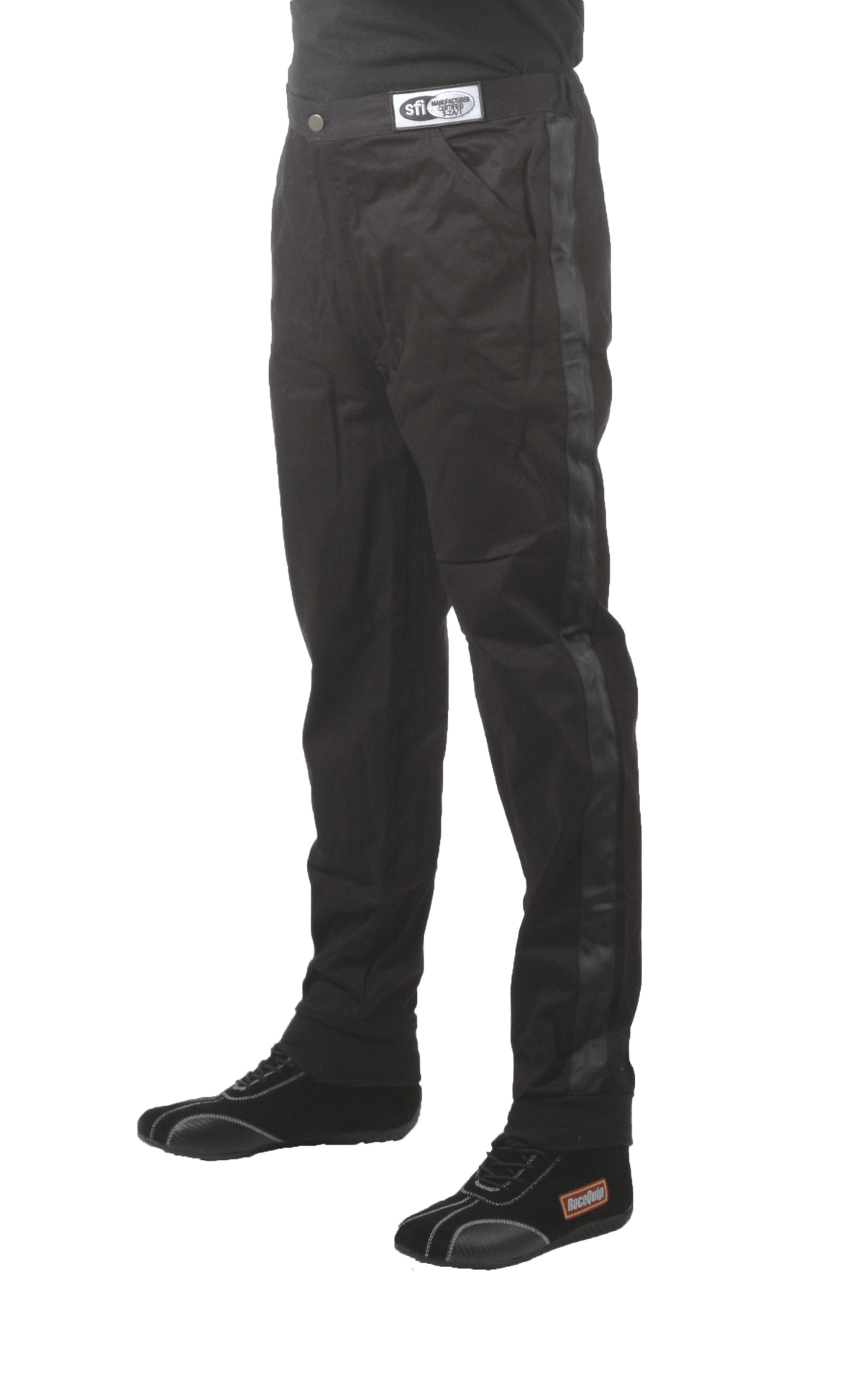 RaceQuip 112006 Black SFI-1 1-Layer Pants XL