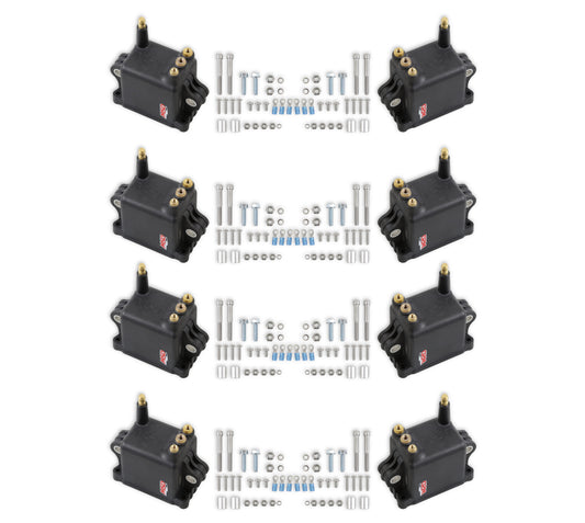 MSD 828038 Coil - High Output - Black - 8-Pack